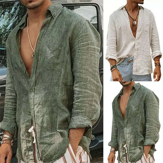 Linen Mens Tshirt