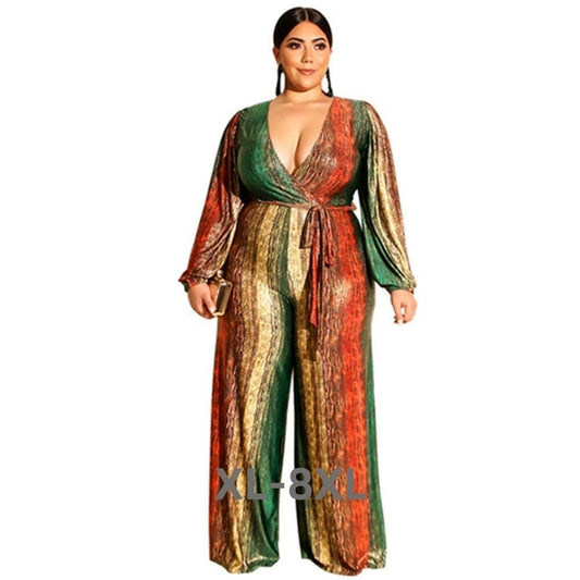 Trifecta Plus Curvy Size Jumpsuit